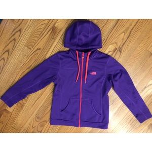 THE NORTH FACE | Purple & Neon Zip Up Women Size:M